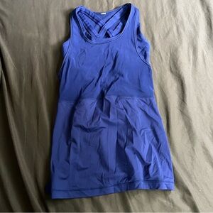 Lululemon shirt, Size 2, and colour blue